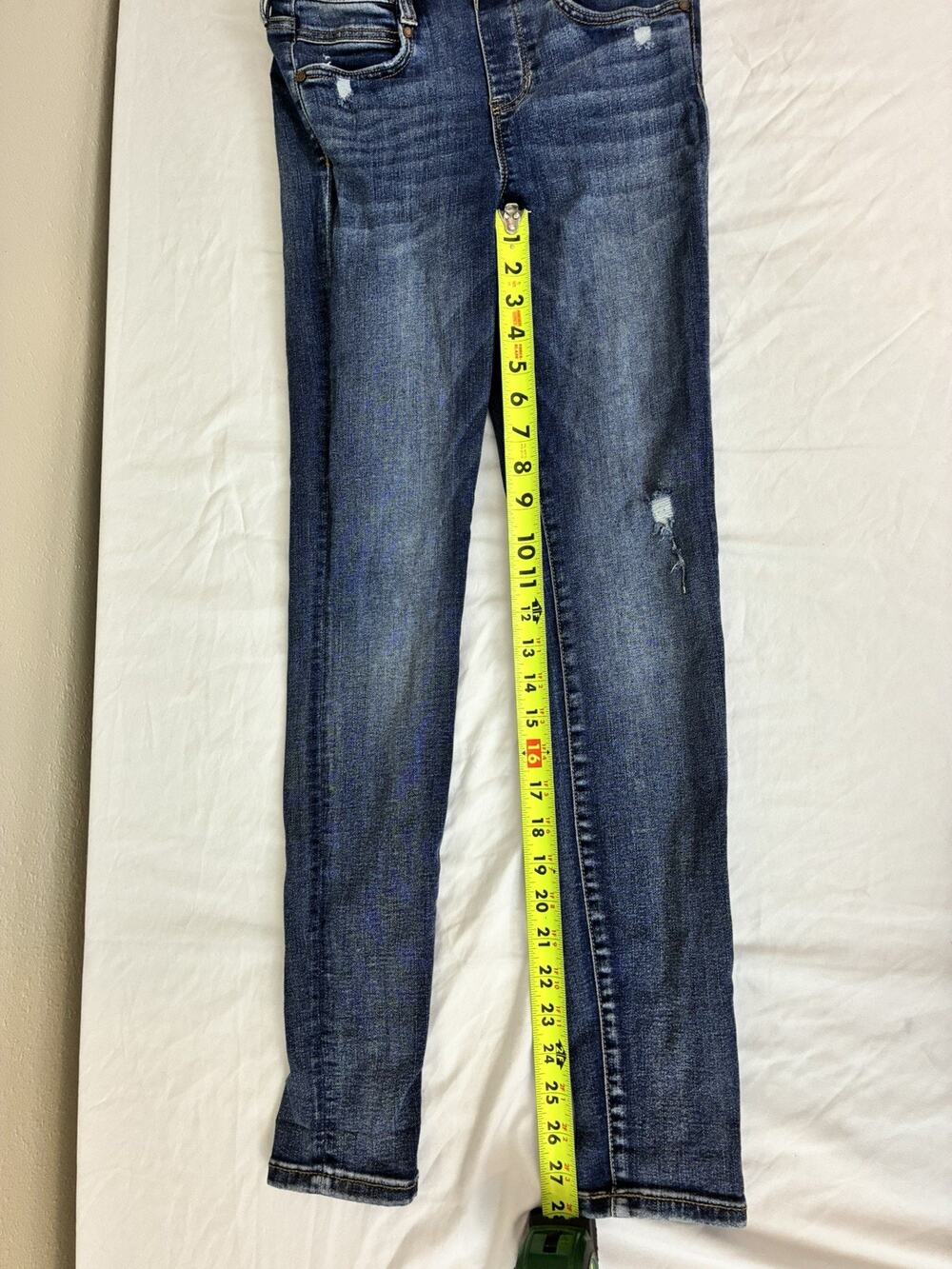 Liverpool Womens Ecological Skinny Denim Pull On Jeggings size 4/27